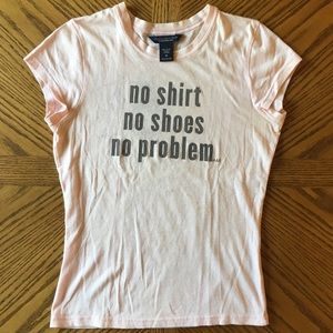 EFF YOU, DANE COOK! - A&F Sheer Tee